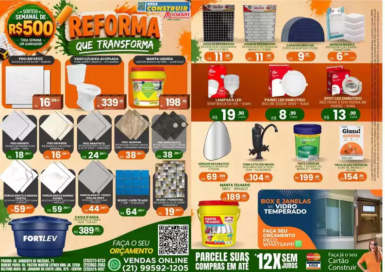 Catálogo Rede Construir | Encarte Rede Construir | 2026-08-28T00:00:00.000Z - 2026-09-18T00:00:00.000Z