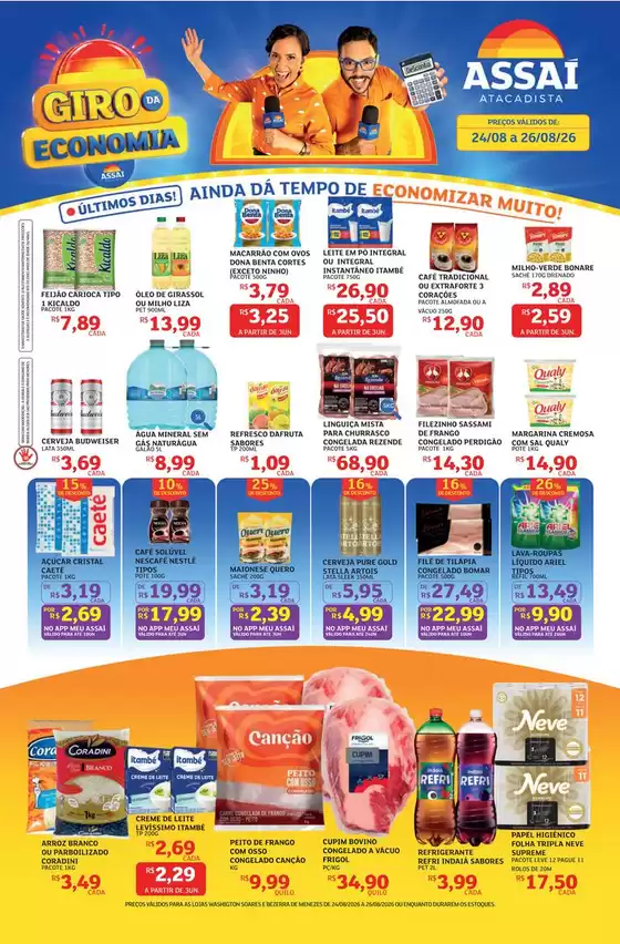 Catálogo Assaí Atacadista | Encarte Assaí Atacadista 170300-579 | 2026-08-25T00:00:00.000Z - 2026-08-26T00:00:00.000Z