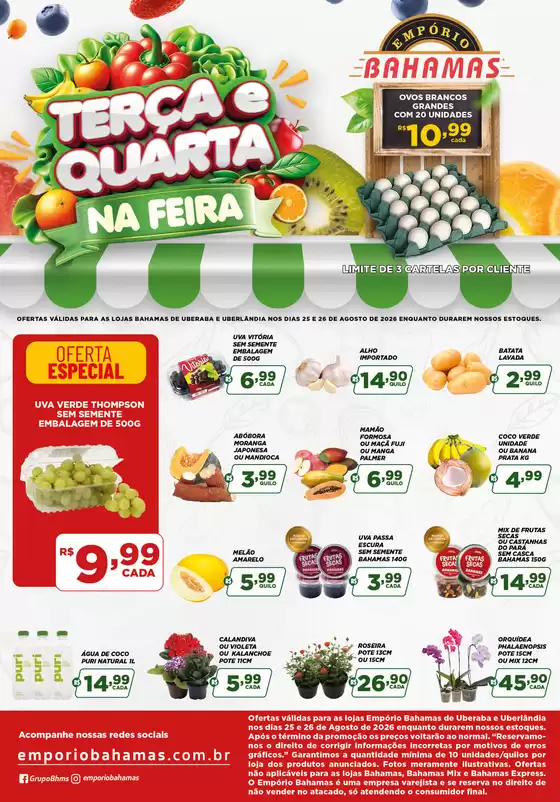Catálogo Empório Bahamas | Terça e Quarta na Feira - Uberlândia e Uberaba | 2026-08-25T00:00:00.000Z - 2026-08-26T00:00:00.000Z