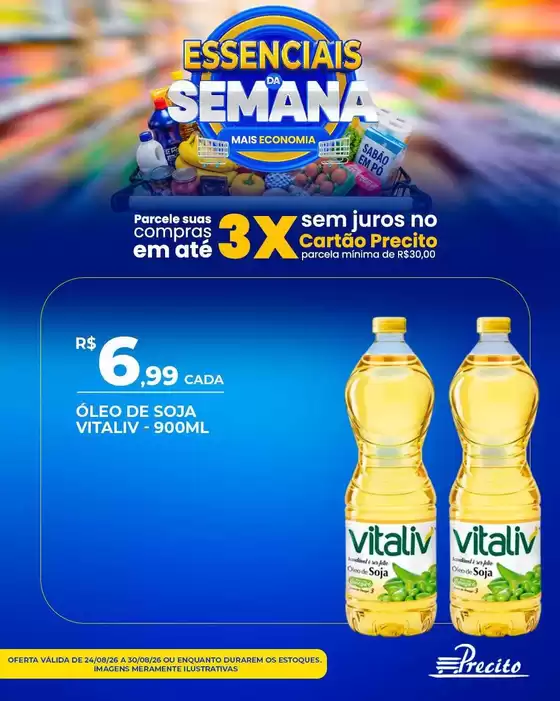 Catálogo Supermercado Precito | Ofertas exclusivas para nossos clientes | 2026-08-24T00:00:00.000Z - 2026-08-30T00:00:00.000Z