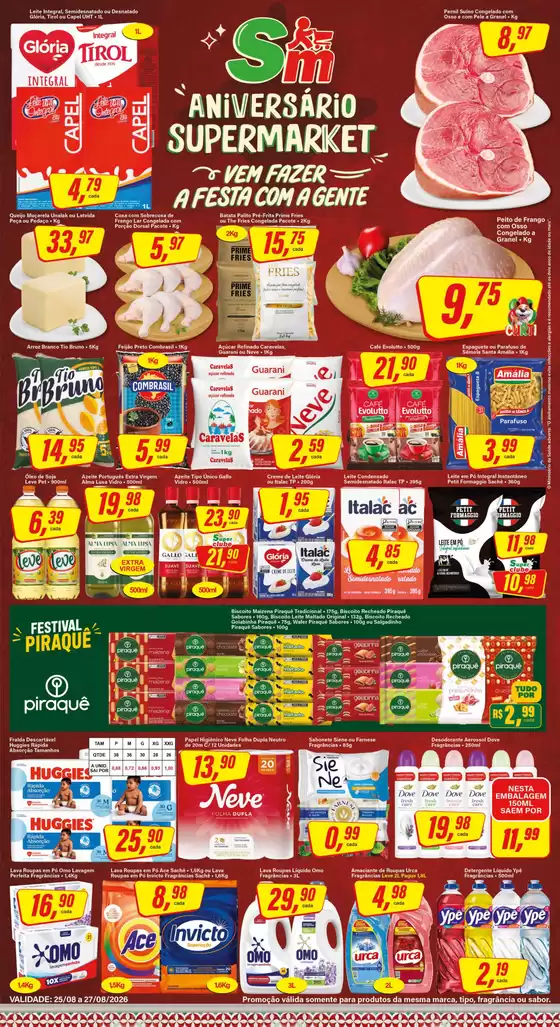Catálogo Rede Supermarket | Encarte 25 27 | 2026-08-25T00:00:00.000Z - 2026-08-27T00:00:00.000Z