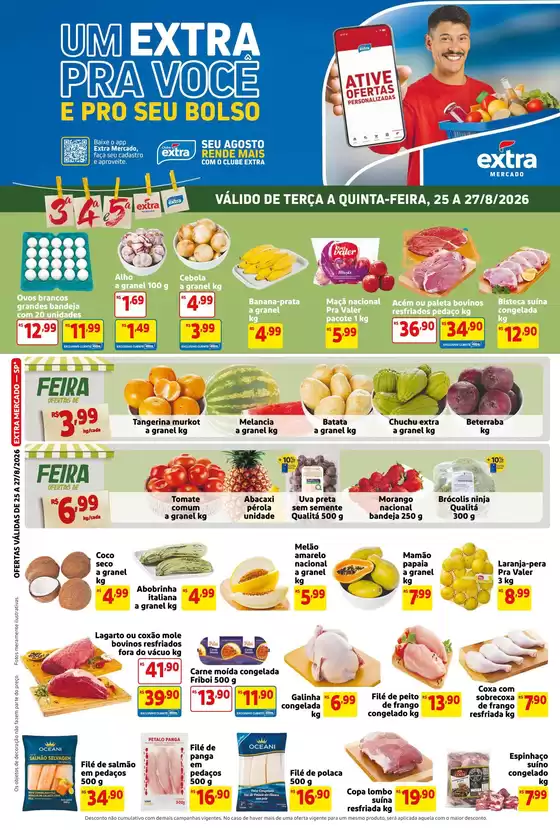 Catálogo Mercado Extra | Folheto Mercado Extra | 2026-08-25T00:00:00.000Z - 2026-08-27T00:00:00.000Z