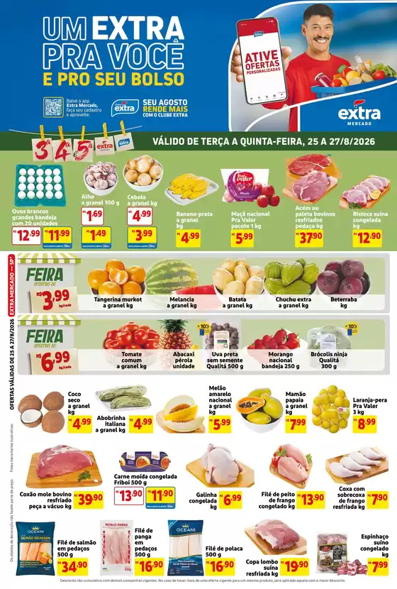 Catálogo Extra em São Bernardo do Campo | Folheto Extra | 2026-08-25T00:00:00.000Z - 2026-08-27T00:00:00.000Z