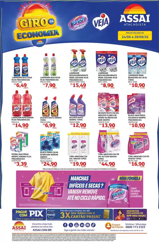 Catálogo Assaí Atacadista | Encarte Assaí Atacadista 170321-573 | 2026-08-25T00:00:00.000Z - 2026-08-28T00:00:00.000Z