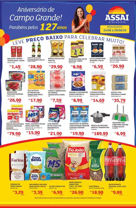 Catálogo Assaí Atacadista | Encarte Assaí Atacadista 170336-591 | 2026-08-25T00:00:00.000Z - 2026-08-28T00:00:00.000Z
