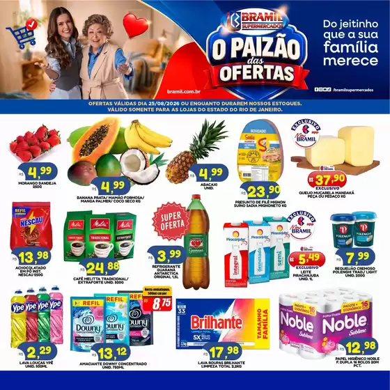 Catálogo Bramil Supermercados | Melhores ofertas para compradores econômicos | 2026-08-25T00:00:00.000Z - 2026-08-25T00:00:00.000Z
