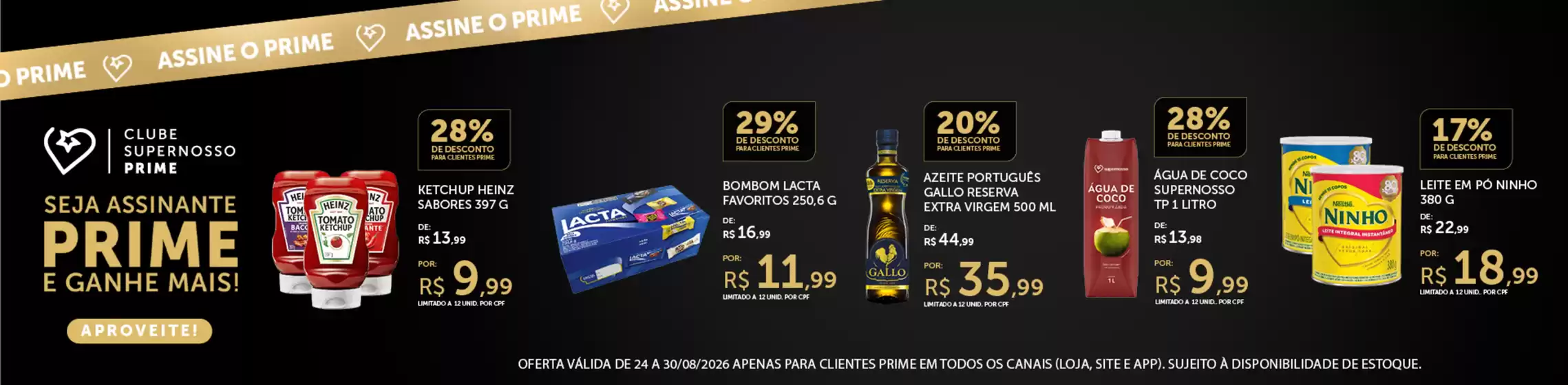 Catálogo Super Nosso | Ofertas exclusivas e pechinchas | 2026-08-24T00:00:00.000Z - 2026-08-30T00:00:00.000Z