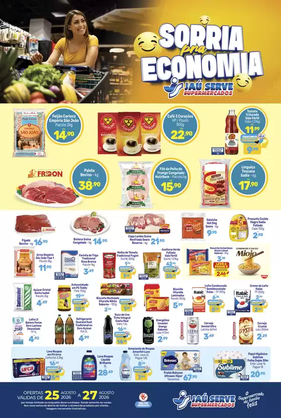 Catálogo Supermercados Jaù Serve | Ofertas de TVs | 2026-08-25T00:00:00.000Z - 2026-08-27T00:00:00.000Z