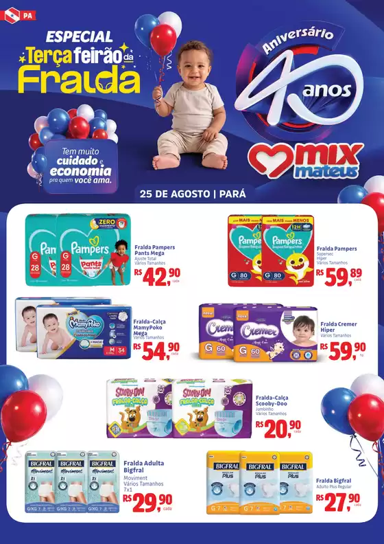Catálogo Supermercados Mateus | Terça da Fralda | 2026-08-25T00:00:00.000Z - 2026-08-25T00:00:00.000Z