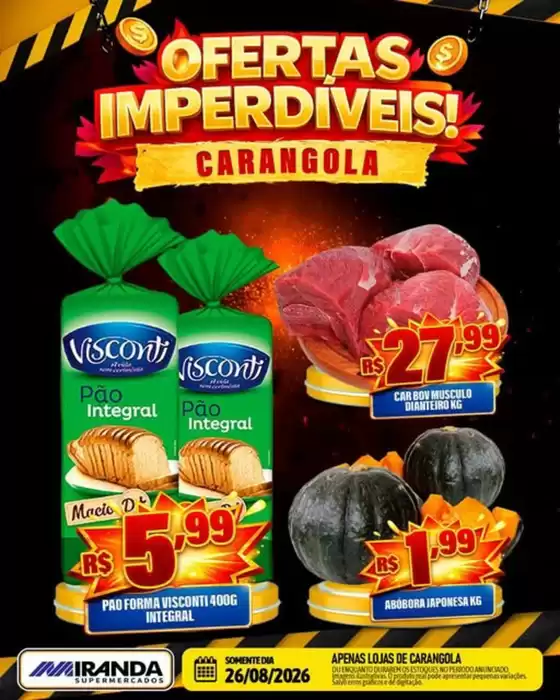 Catálogo Miranda Supermercados | Ofertas Imperdiveis | 2026-08-26T00:00:00.000Z - 2026-08-26T00:00:00.000Z