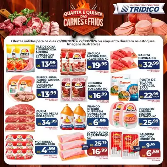 Catálogo Supermercados Tridico | Ofertas | 2026-08-26T00:00:00.000Z - 2026-08-27T00:00:00.000Z