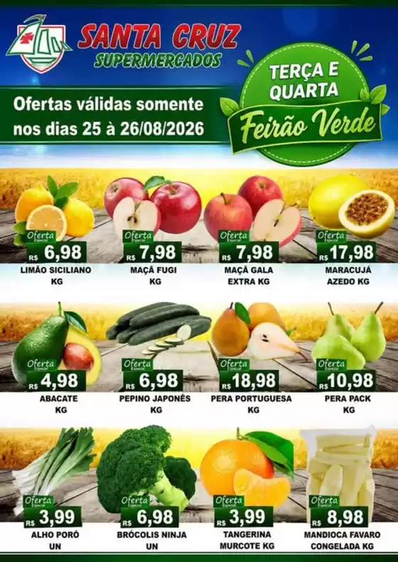 Catálogo Santa Cruz Supermercados | Ofertas exclusivas | 2026-08-26T00:00:00.000Z - 2026-08-26T00:00:00.000Z