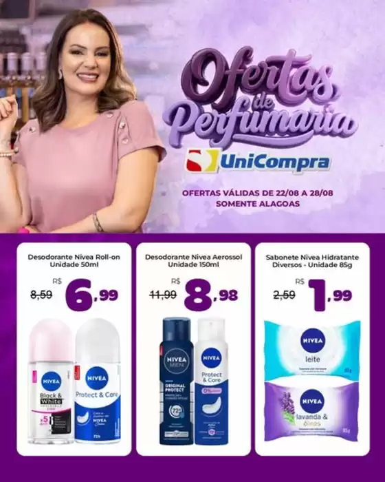 Catálogo Unicompra | Ofertas de perfumaria | 2026-08-26T00:00:00.000Z - 2026-08-28T00:00:00.000Z