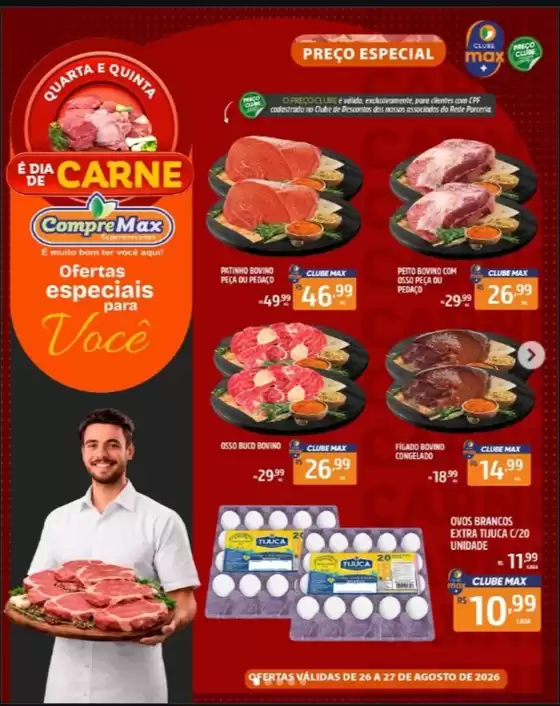 Catálogo CompreMax | Quinta Da Carne | 2026-08-26T00:00:00.000Z - 2026-08-27T00:00:00.000Z