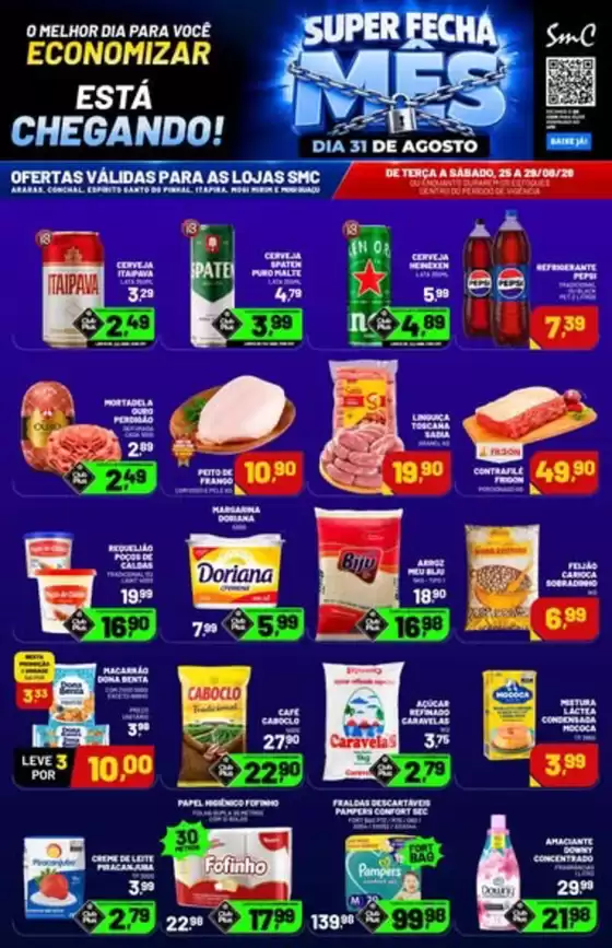 Catálogo Supermercado Cubatão | Ofertas | 2026-08-26T00:00:00.000Z - 2026-08-29T00:00:00.000Z