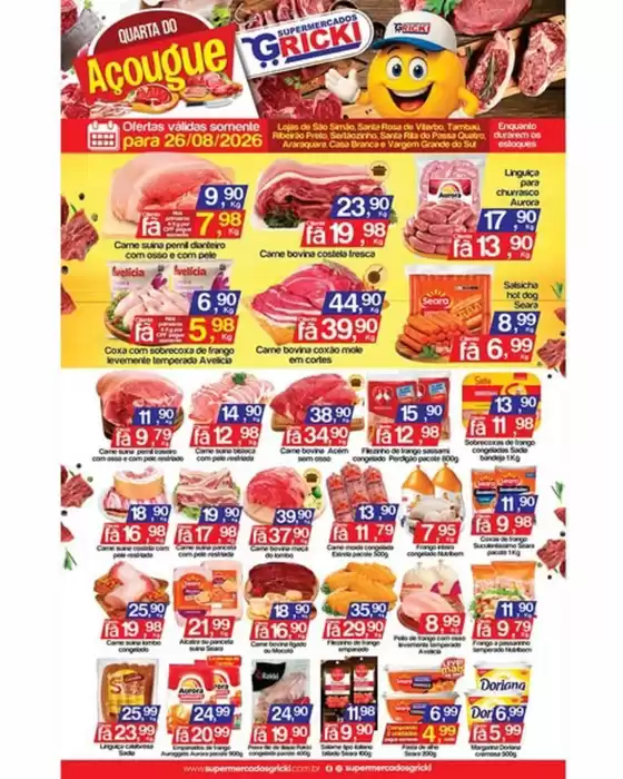 Catálogo Supermercados Gricki | Ofertas | 2026-08-26T00:00:00.000Z - 2026-08-26T00:00:00.000Z