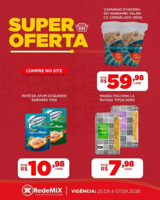 Catálogo Rede Mix | Ofertas | 2026-08-26T00:00:00.000Z - 2026-09-07T00:00:00.000Z
