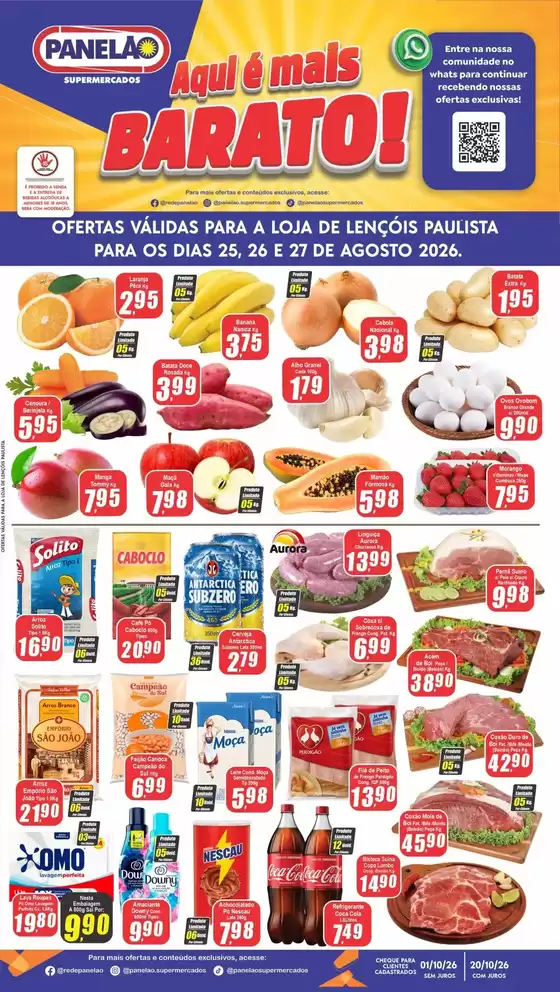 Catálogo Panelão | Promoções especiais em andamento | 2026-08-25T00:00:00.000Z - 2026-08-27T00:00:00.000Z