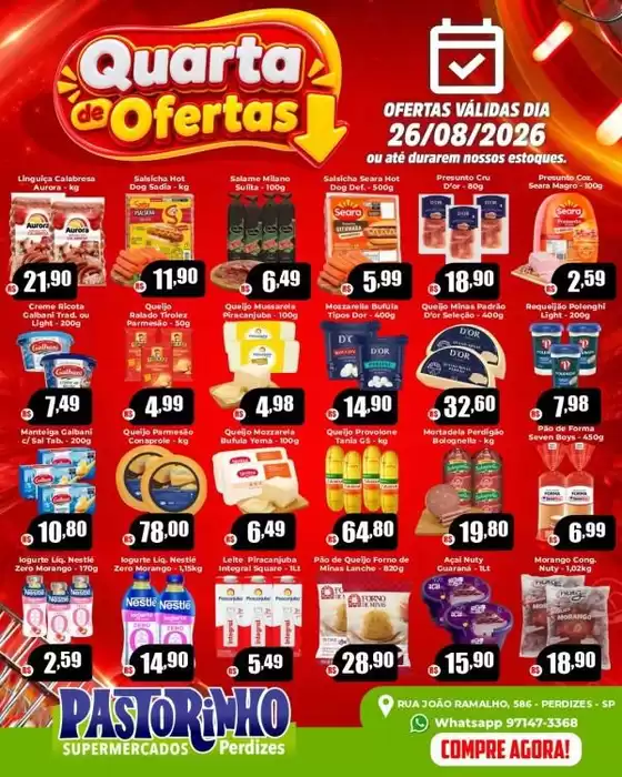 Catálogo Supermercado Pastorinho | Ofertas especiais atraentes para todos | 2026-08-26T00:00:00.000Z - 2026-08-26T00:00:00.000Z
