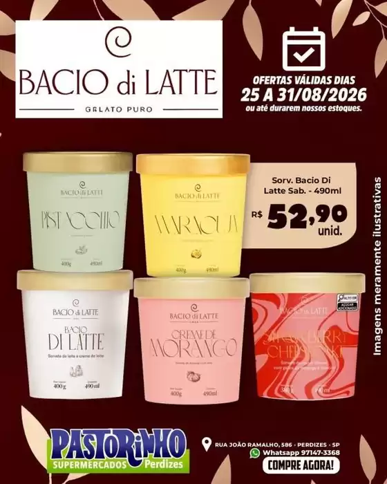 Catálogo Supermercado Pastorinho | Ampla seleção de ofertas | 2026-08-25T00:00:00.000Z - 2026-08-31T00:00:00.000Z