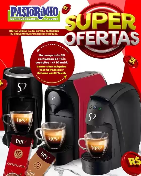 Catálogo Supermercado Pastorinho | Ofertas para caçadores de pechinchas | 2026-08-26T00:00:00.000Z - 2026-09-02T00:00:00.000Z