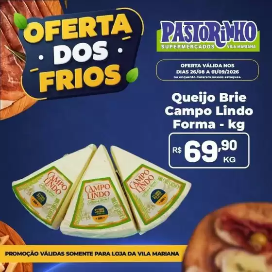 Catálogo Supermercado Pastorinho | Ótima oferta para caçadores de pechinchas | 2026-08-26T00:00:00.000Z - 2026-09-01T00:00:00.000Z