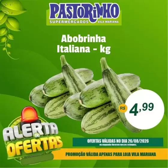 Catálogo Supermercado Pastorinho | Melhores ofertas e descontos | 2026-08-26T00:00:00.000Z - 2026-08-26T00:00:00.000Z