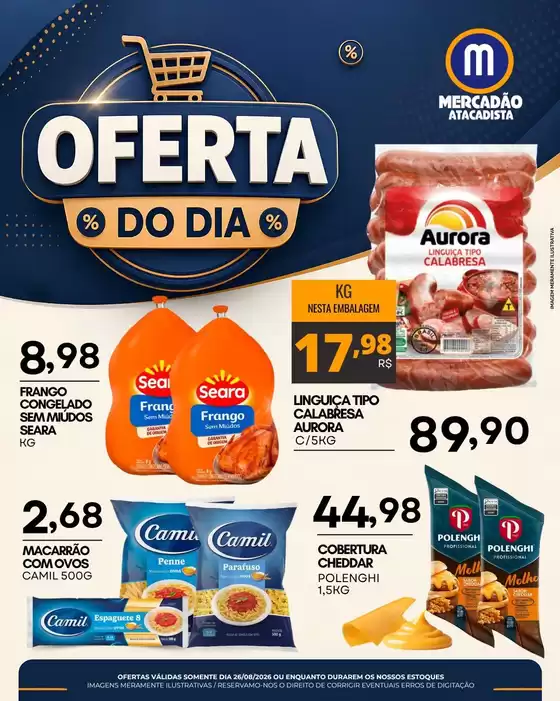 Catálogo Mercadão Atacadista em Praia Grande | Ofertas exclusivas e pechinchas | 2026-08-26T00:00:00.000Z - 2026-08-26T00:00:00.000Z