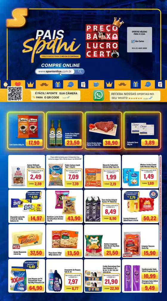 Catálogo Spani Atacadista | OFERTA | 2026-08-25T00:00:00.000Z - 2026-08-31T00:00:00.000Z