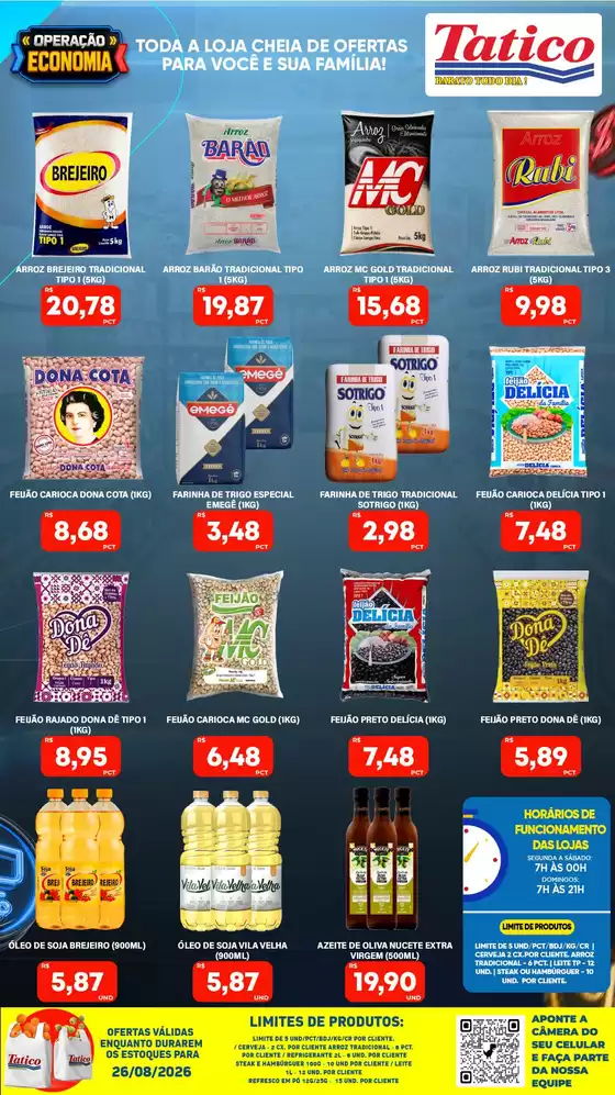 Catálogo Tatico | Ofertas exclusivas para nossos clientes | 2026-08-26T00:00:00.000Z - 2026-08-26T00:00:00.000Z