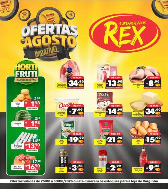 Catálogo Supermercados Rex | Ofertas especiais para você | 2026-08-25T00:00:00.000Z - 2026-08-30T00:00:00.000Z