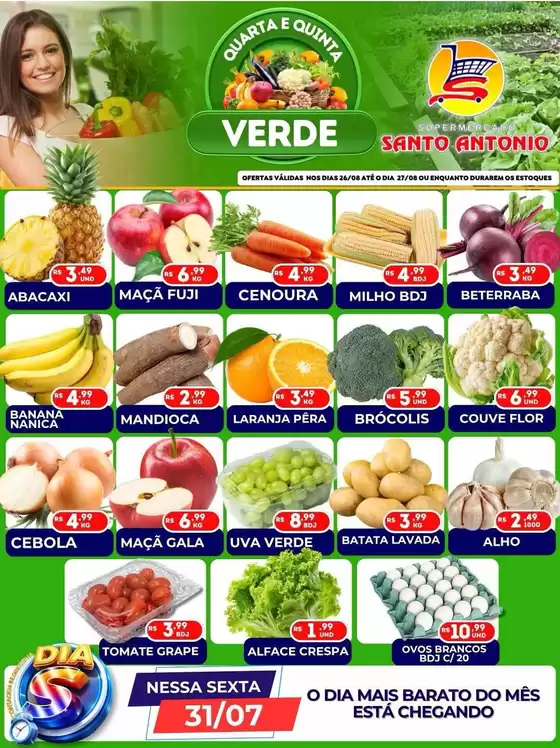 Catálogo Supermercados Santo Antonio | Ofertas especiais para você | 2026-08-26T00:00:00.000Z - 2026-08-27T00:00:00.000Z