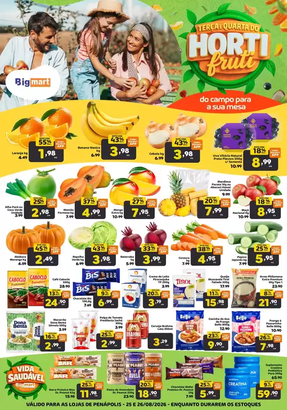 Catálogo Bigmart | Grandes descontos em produtos selecionados | 2026-08-26T00:00:00.000Z - 2026-08-26T00:00:00.000Z