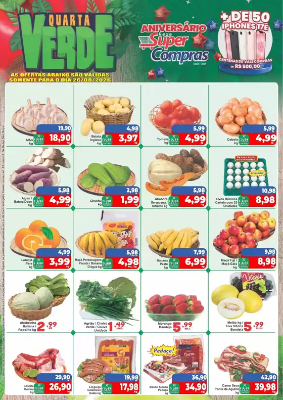 Catálogo Rede Super Compras | Ótima oferta para todos os clientes | 2026-08-26T00:00:00.000Z - 2026-08-26T00:00:00.000Z