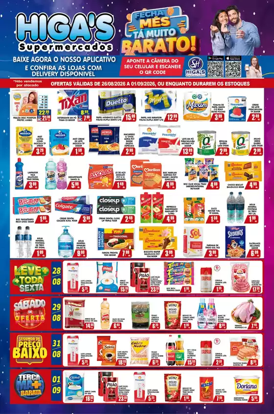 Catálogo Supermercado Higas | Higas AGO 4 | 2026-08-26T00:00:00.000Z - 2026-09-09T00:00:00.000Z