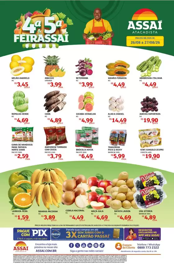 Catálogo Assaí Atacadista | Encarte Assaí Atacadista 170412-571 | 2026-08-26T00:00:00.000Z - 2026-08-27T00:00:00.000Z