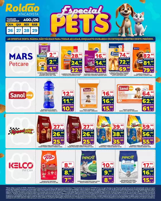 Catálogo Roldão | ROLDAO ESPECIAL PETS | 2026-08-26T00:00:00.000Z - 2026-08-29T00:00:00.000Z