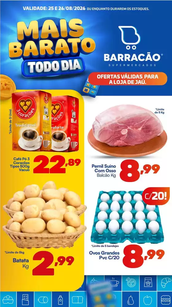 Catálogo Barracão Supermercado | Encarte Barracão Supermercado | 2026-08-25T00:00:00.000Z - 2026-08-26T00:00:00.000Z