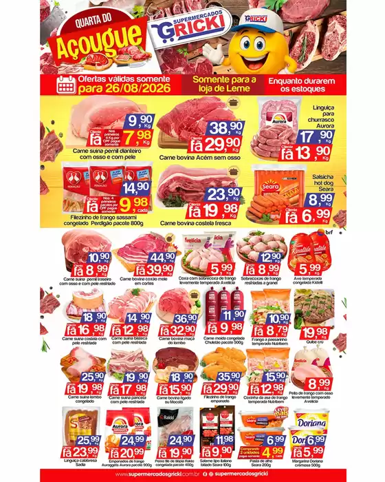 Catálogo Supermercados Gricki | Ofertas exclusivas para nossos clientes | 2026-08-26T00:00:00.000Z - 2026-08-26T00:00:00.000Z