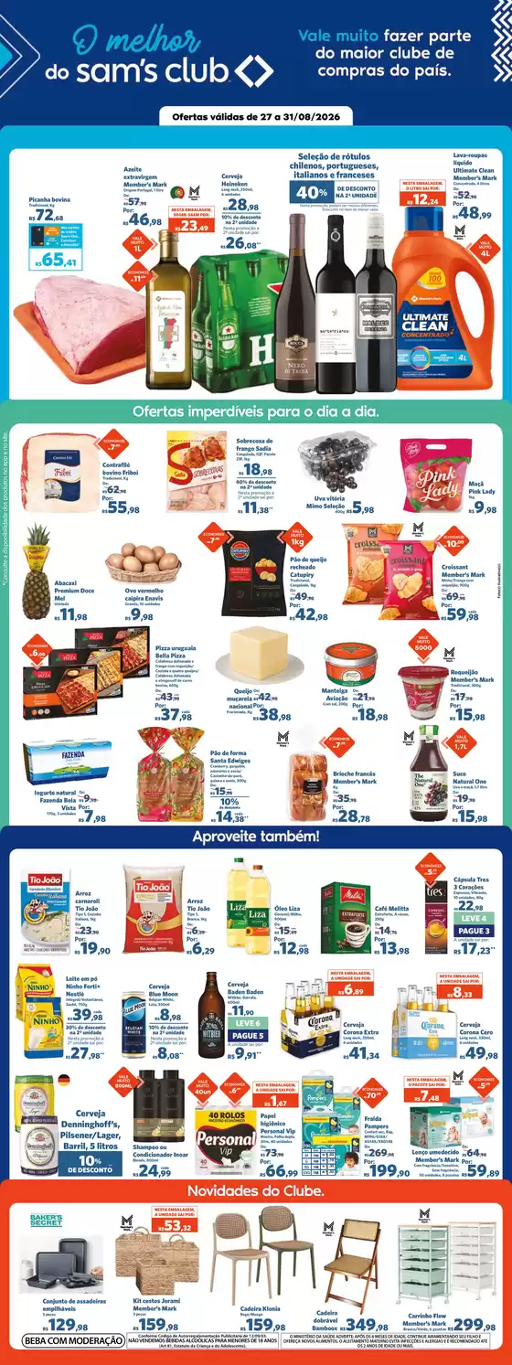 Catálogo Sam's Club | Nossas melhores ofertas para você | 2026-08-27T00:00:00.000Z - 2026-08-31T00:00:00.000Z