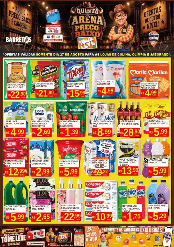 Catálogo Tome Leve | Grandes descontos em produtos selecionados | 2026-08-27T00:00:00.000Z - 2026-08-27T00:00:00.000Z