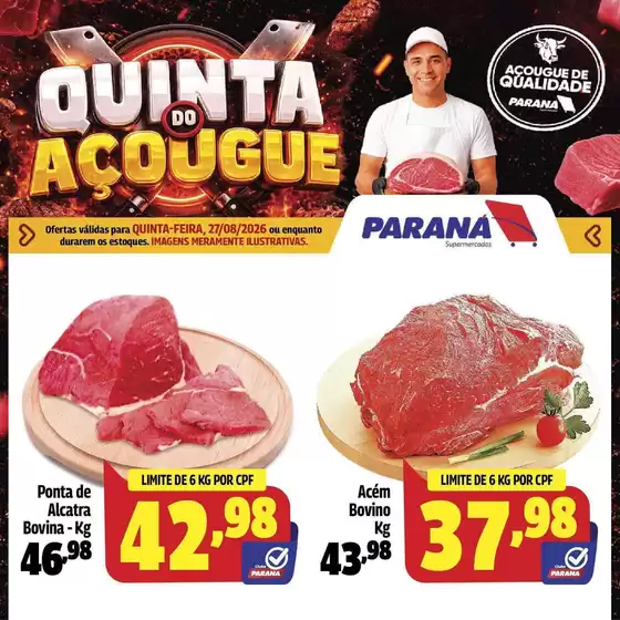 Catálogo Paraná Supermercados | Ofertas exclusivas para nossos clientes | 2026-08-27T00:00:00.000Z - 2026-08-27T00:00:00.000Z