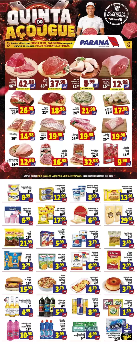 Catálogo Paraná Supermercados | Ampla seleção de ofertas | 2026-08-27T00:00:00.000Z - 2026-08-27T00:00:00.000Z
