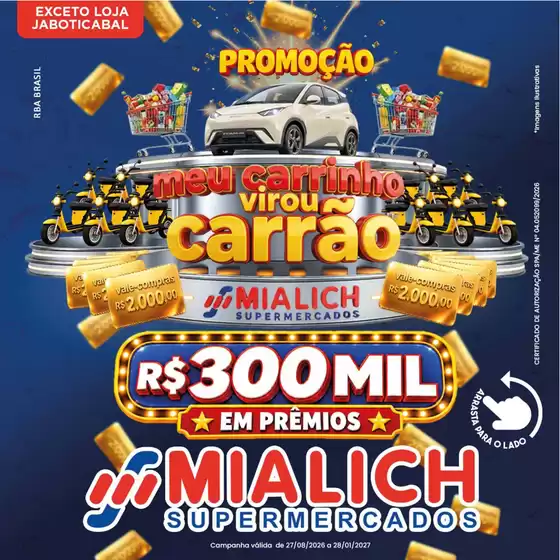 Catálogo Mialich Supermercados | Encarte Mialich Supermercados | 2026-08-27T00:00:00.000Z - 2027-01-28T00:00:00.000Z