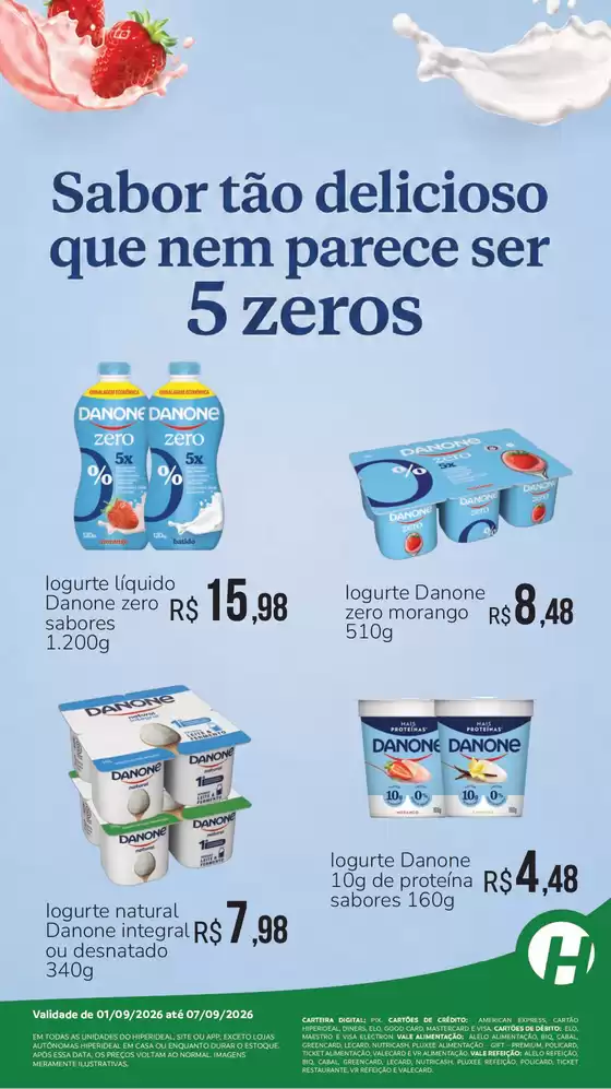 Catálogo Hiperideal Supermercados | Ótima oferta para caçadores de pechinchas | 2026-08-27T00:00:00.000Z - 2026-09-07T00:00:00.000Z
