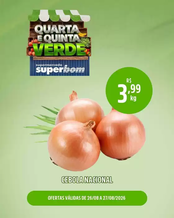 Catálogo Superbom Supermercado | Ofertas exclusivas | 2026-08-26T00:00:00.000Z - 2026-08-27T00:00:00.000Z