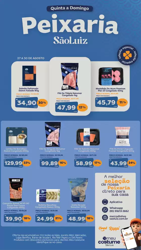 Catálogo Mercadinhos São Luiz | Peixaria | 2026-08-27T00:00:00.000Z - 2026-08-30T00:00:00.000Z