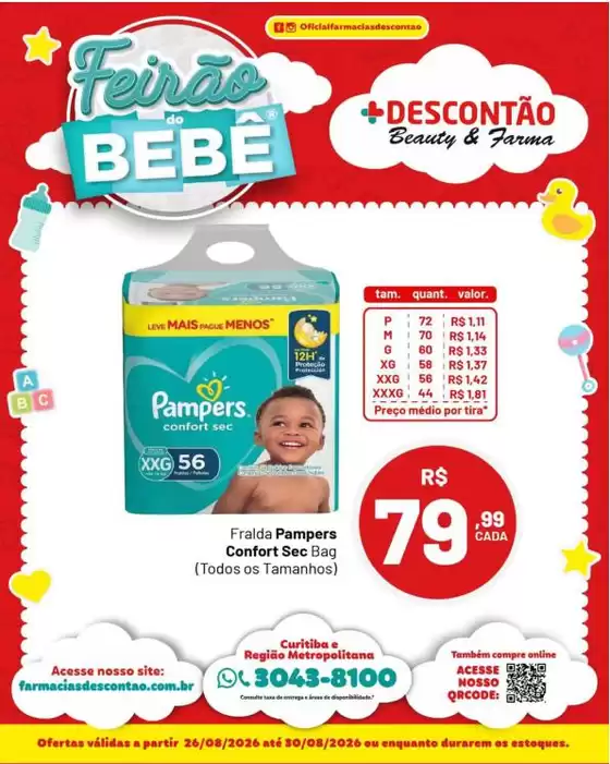 Catálogo Farmácias Descontão | Ofertas para caçadores de pechinchas | 2026-08-26T00:00:00.000Z - 2026-08-30T00:00:00.000Z