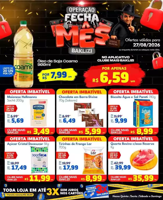 Catálogo Supermercados Baklizi | Encarte Supermercados Baklizi | 2026-08-27T00:00:00.000Z - 2026-08-27T00:00:00.000Z