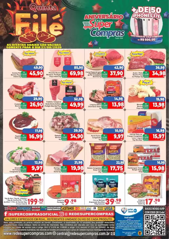 Catálogo Rede Super Compras | Novas ofertas para descobrir | 2026-08-27T00:00:00.000Z - 2026-08-27T00:00:00.000Z